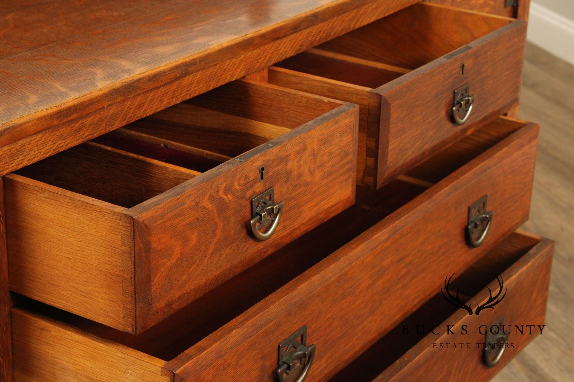 Stickley Brothers Antique Oak Sideboard