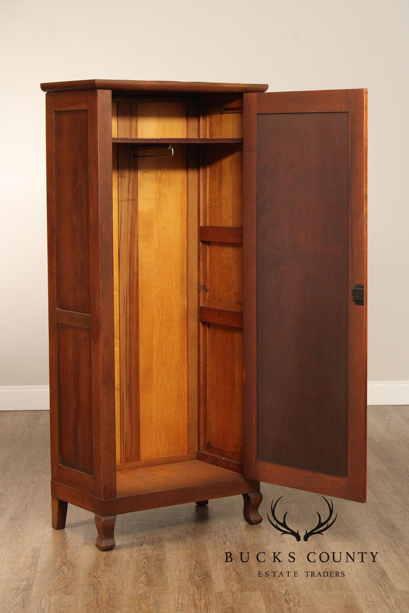 The Cron-Kills Company Antique Wardrobe Cabinet