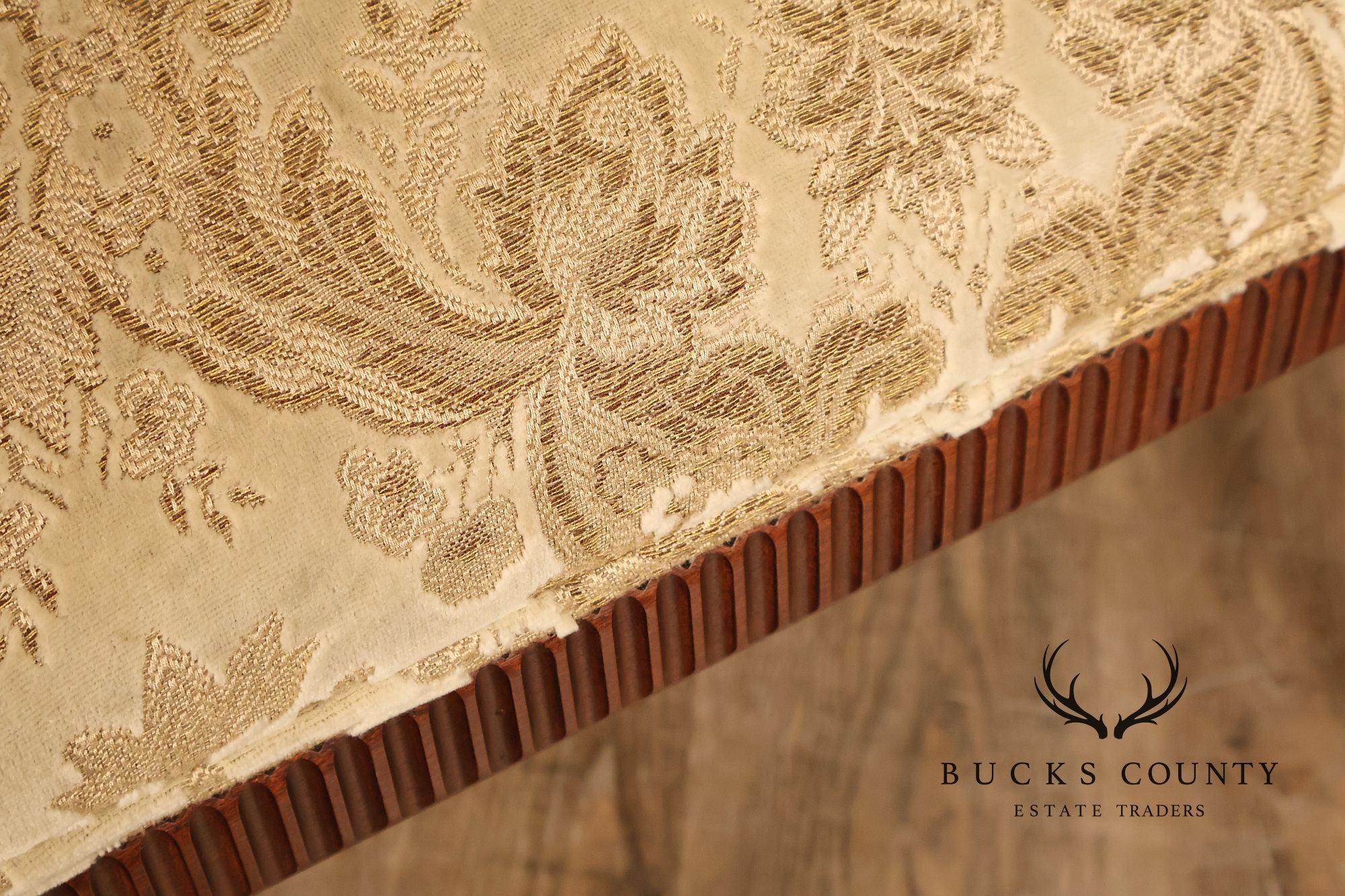 Sigla Furniture Louis XVI Style Set Of Eight Upholstered Dining Chairs