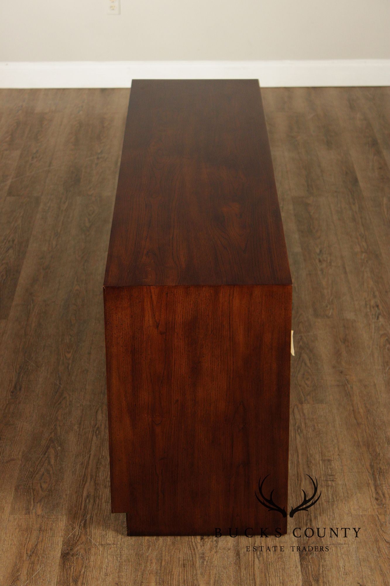 Henredon Campaign Style Seven-Drawer Dresser