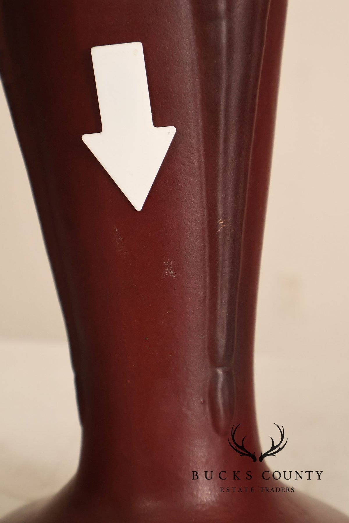 Van Briggle Native American Three Faced Vase