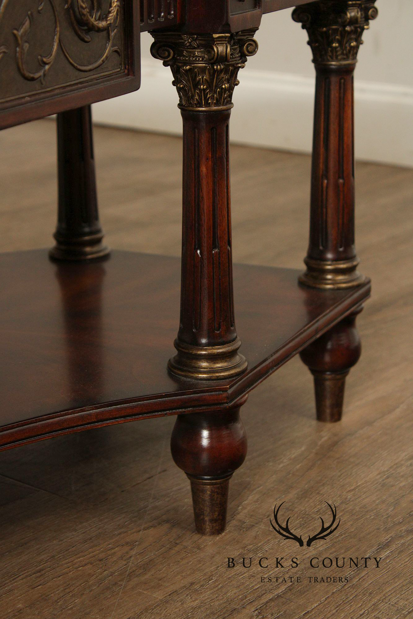 Theodore Alexander 'Classical Gathering' Mahogany Coffee Table