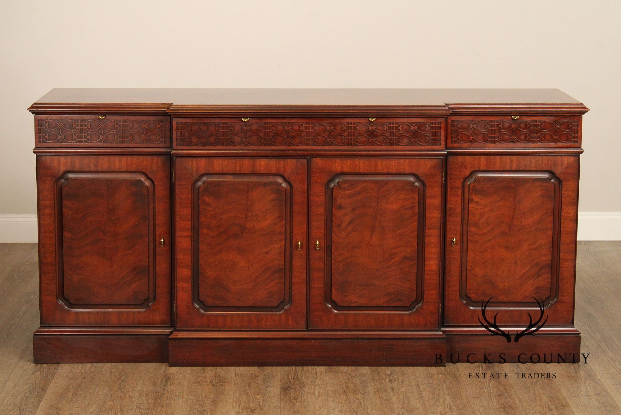 Henkel Harris Georgian Style Mahogany Sideboard