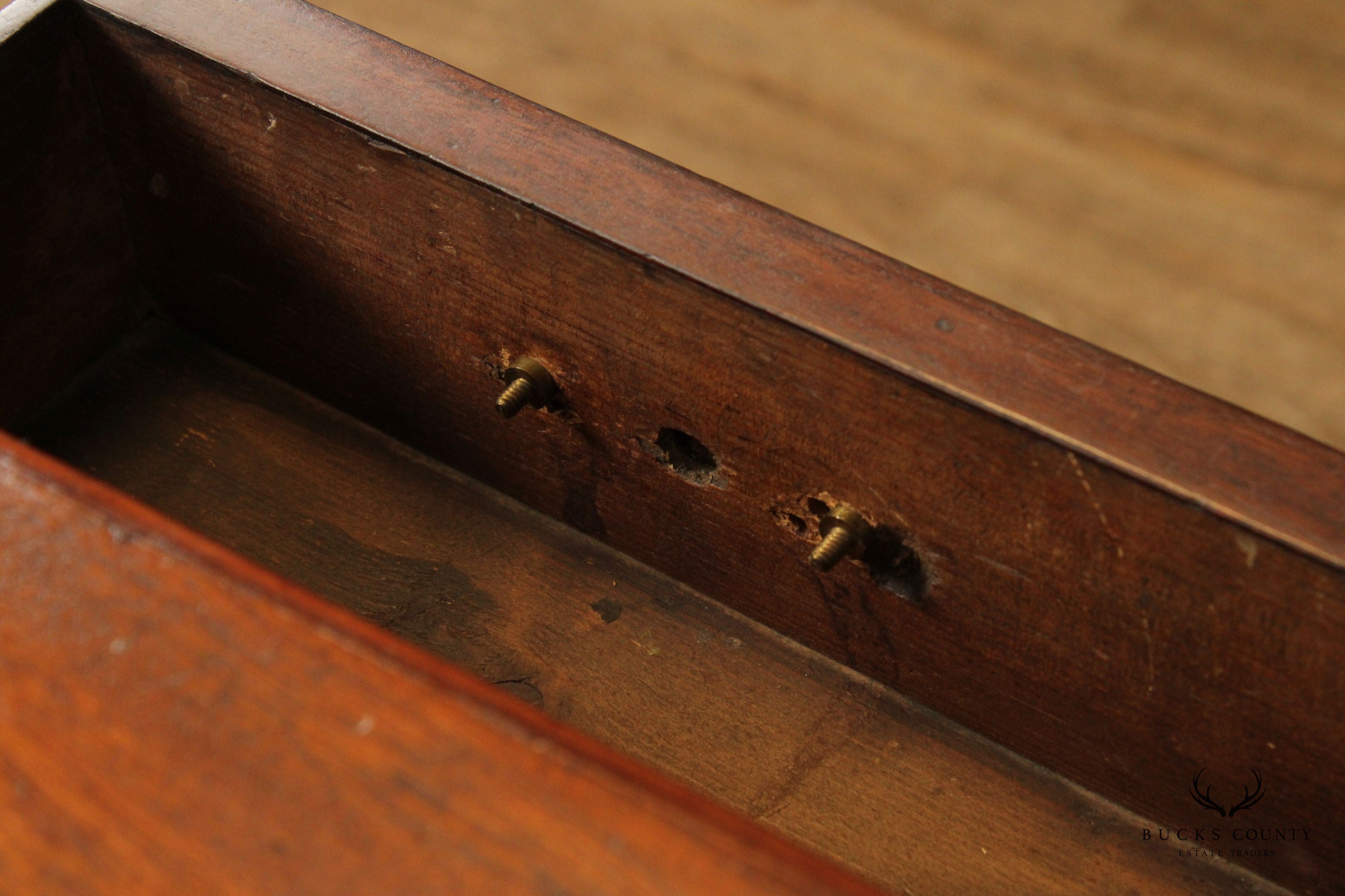 Antique 18th C. American Chippendale Style Mahogany Chest of Drawers
