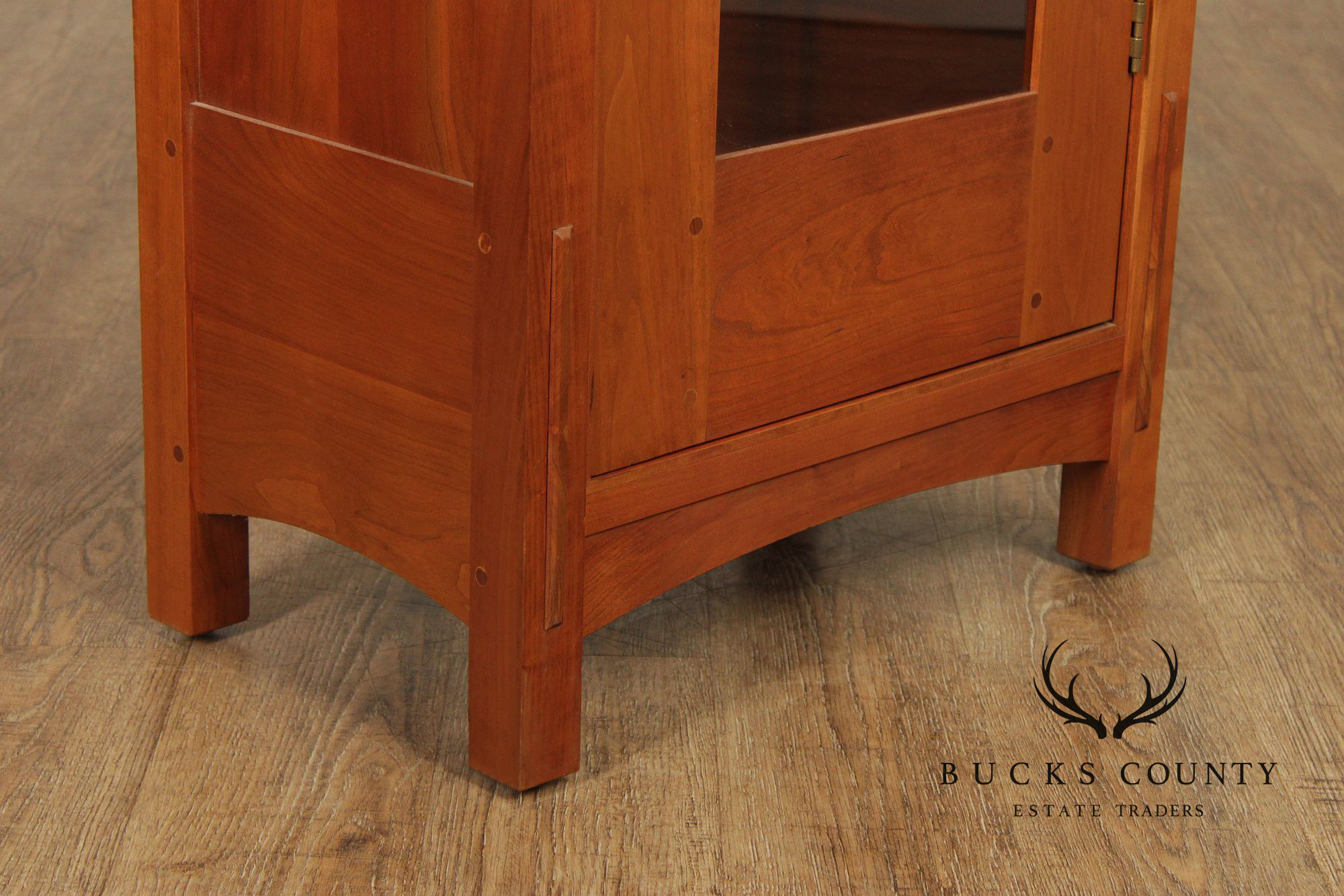 Stickley Mission Collection Cherry Tall Case Clock