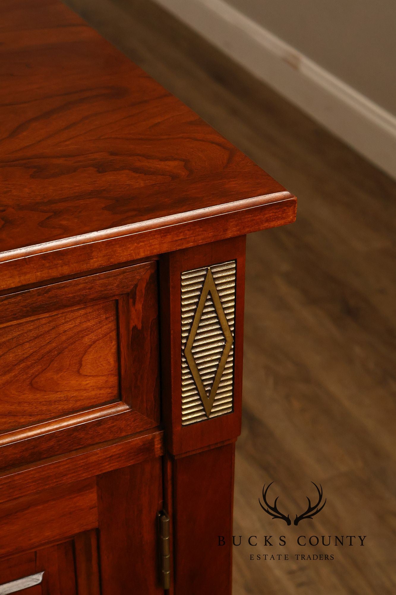 Stickley Directoire Style Cherry Four-Door Buffet Sideboard