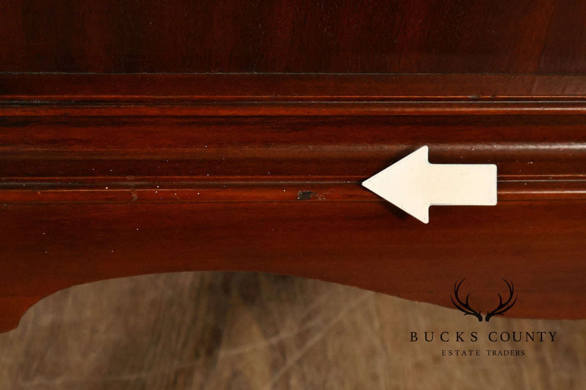 1940’s Flame Mahogany Writing Desk