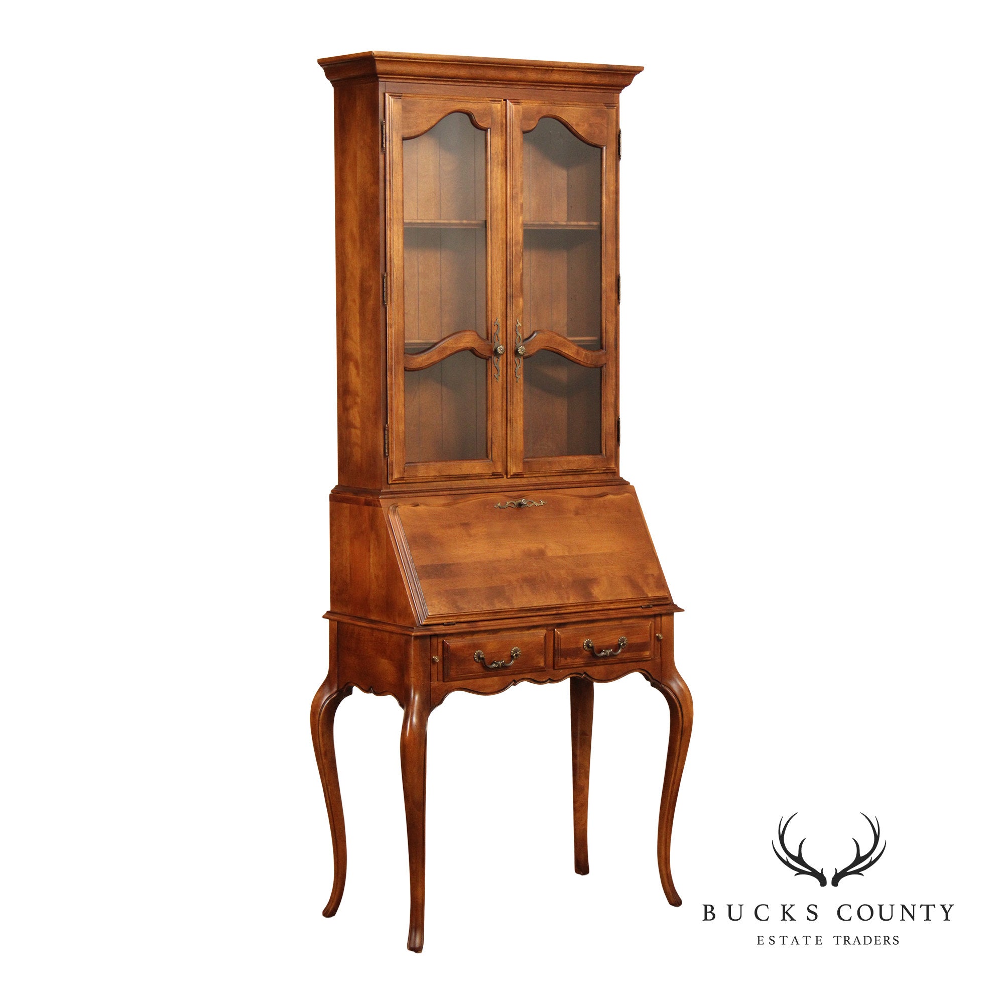 Ethan Allen French Country Secretary Desk