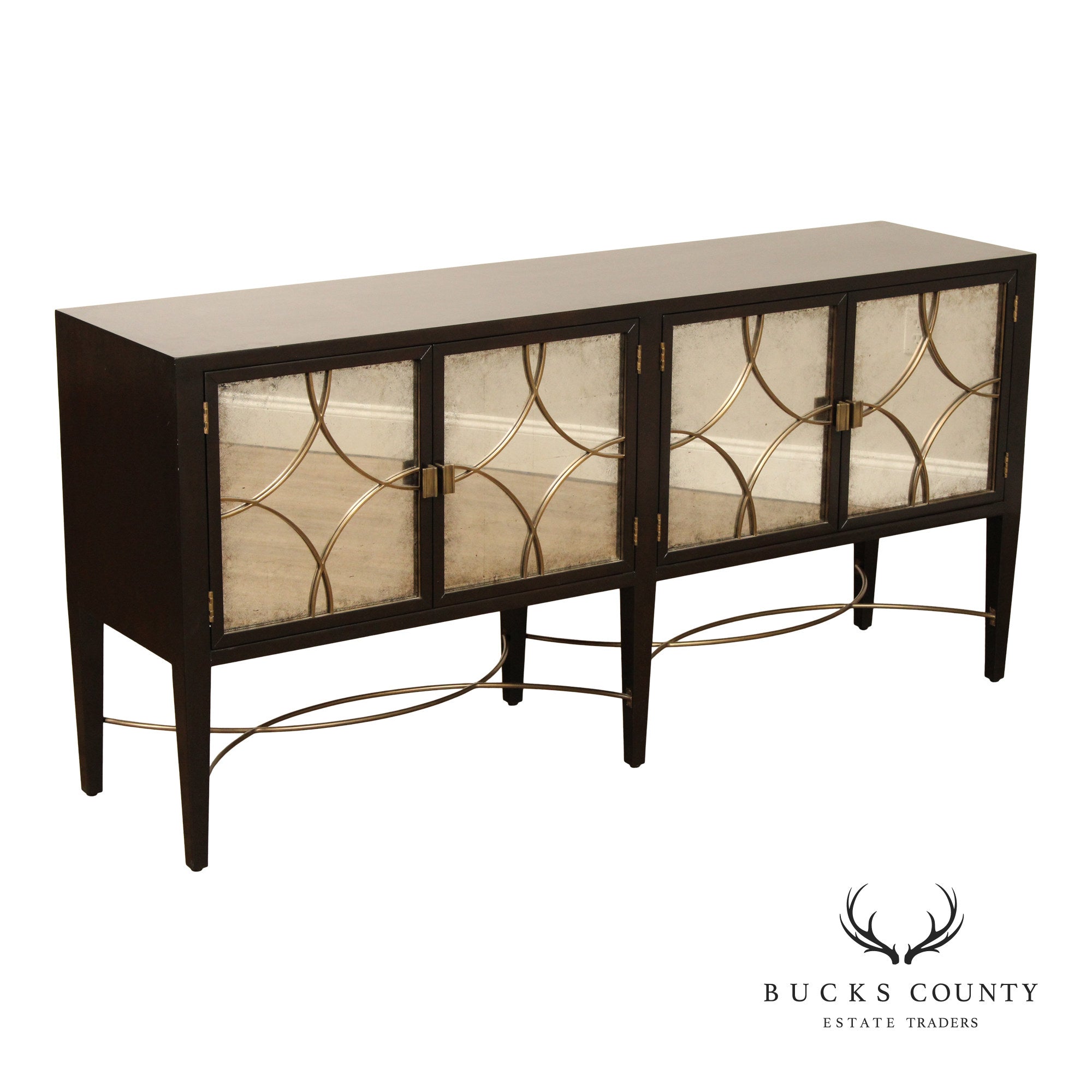 Alden Parkes 'Hancock' Mirrored Buffet Sideboard