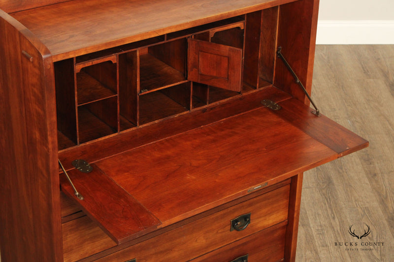 Stickley Mission Cherry Drop Front Writing Desk