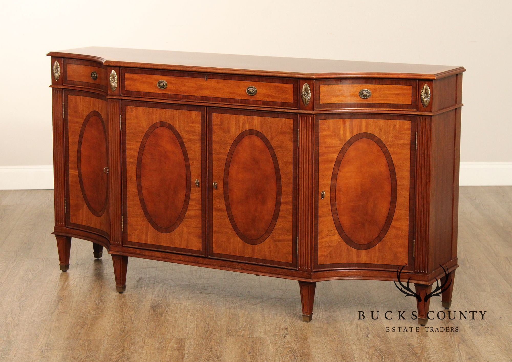 Ethan Allen Newport Collection Mahogany Easton Sideboard