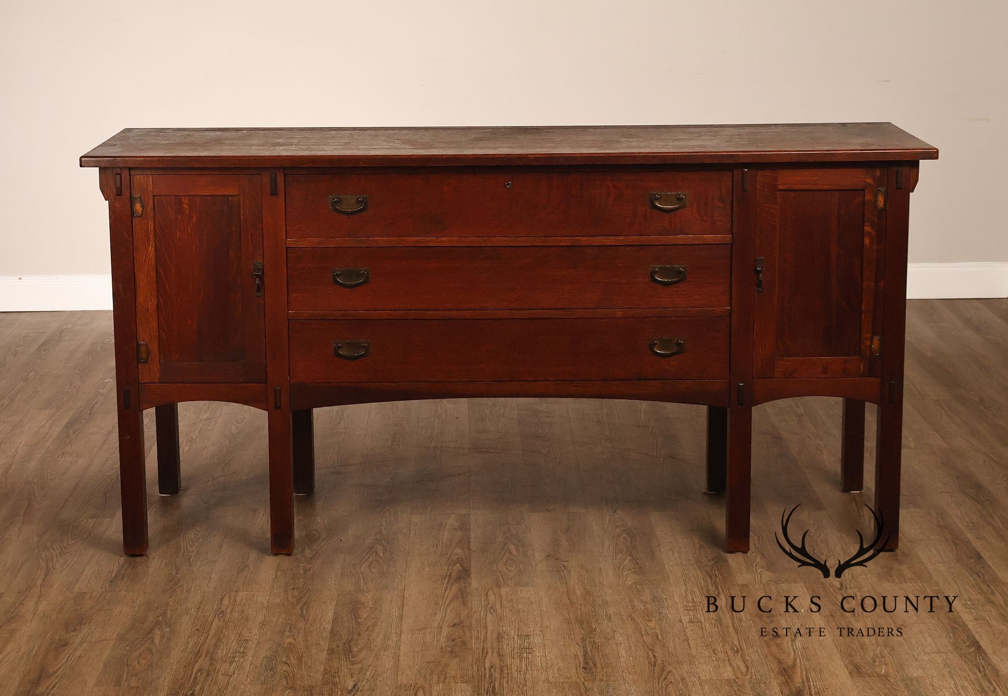 Limbert Antique Mission Style Oak Sideboard