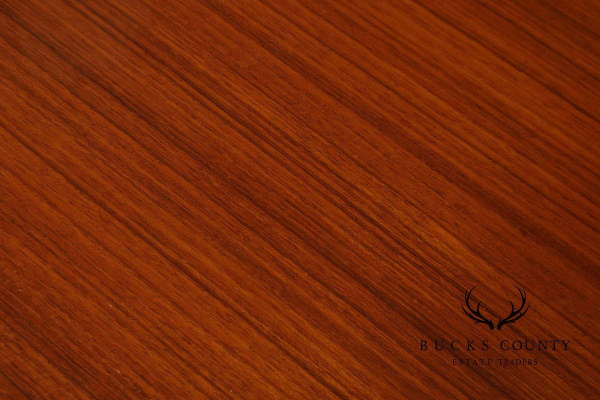 Andreas Tuck Danish Modern Teak Corner Side Table