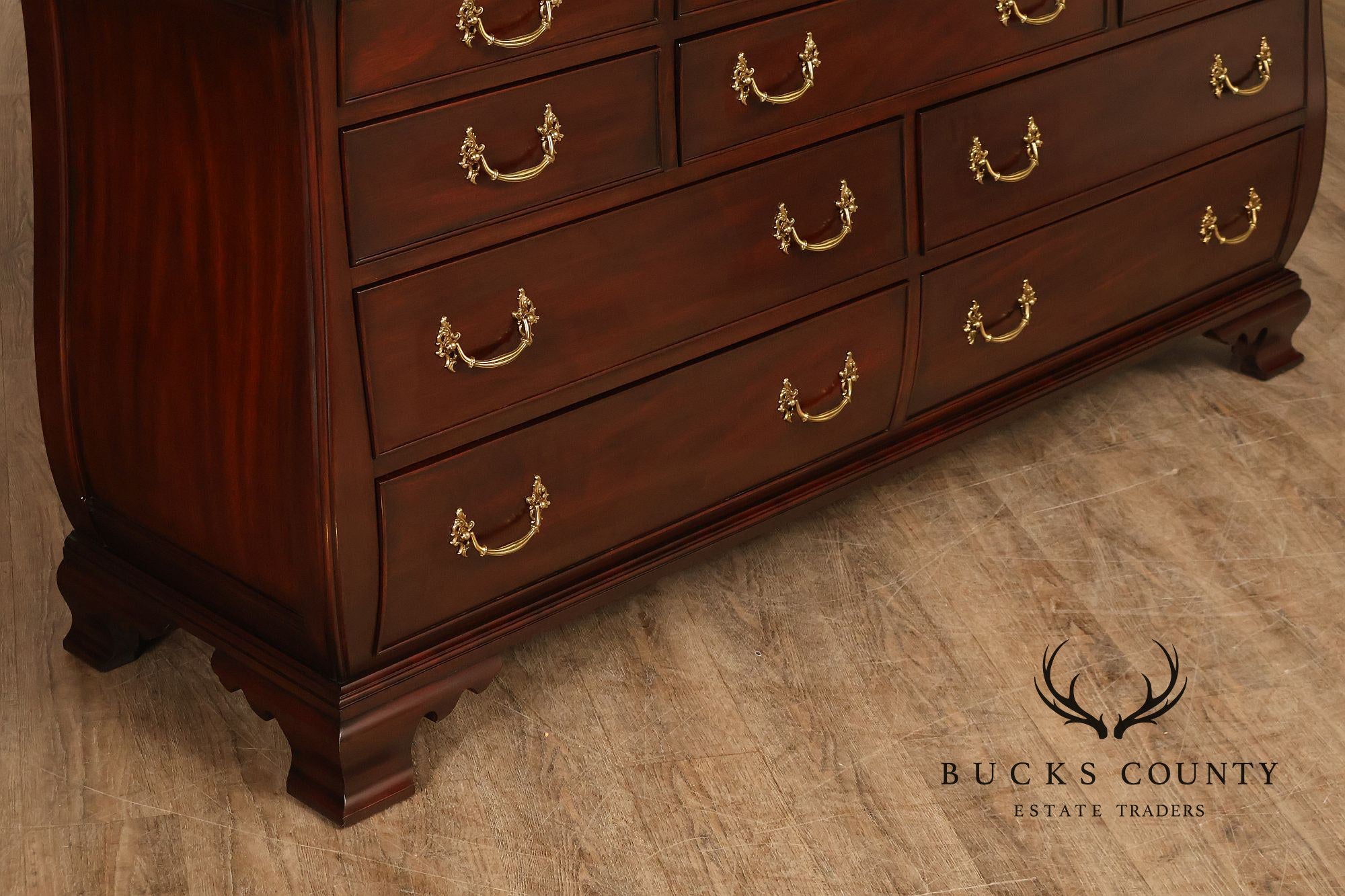 Henkel Harris Mahogany Long Dresser