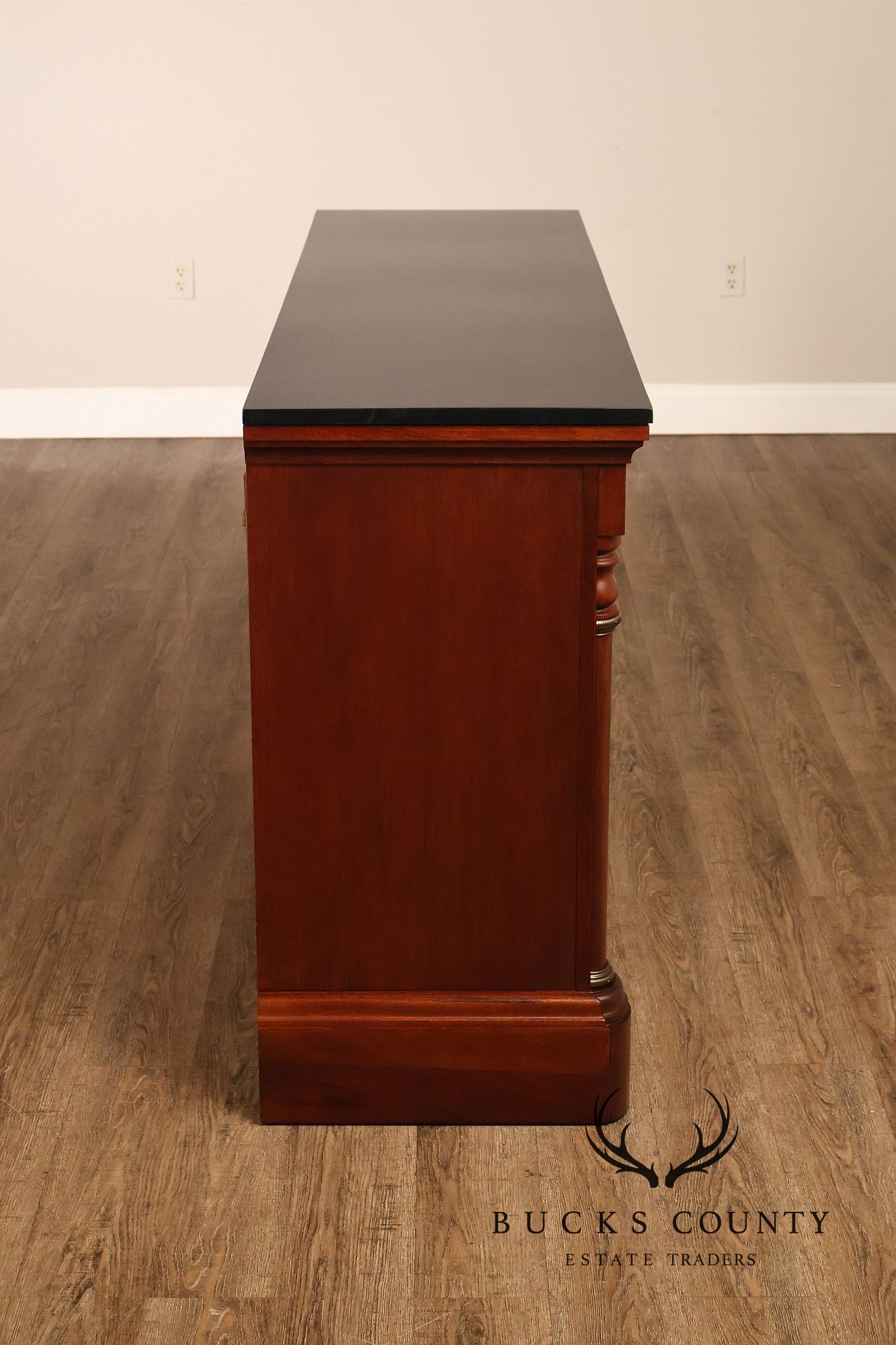 Stanley Regency Style Mahogany Triple Dresser