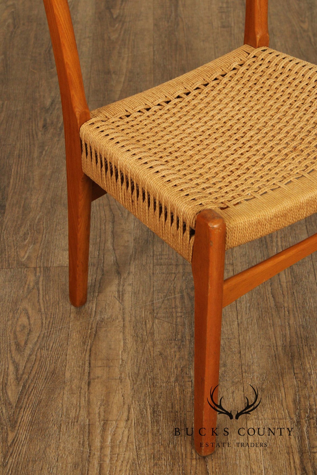 Swedish Modern Pair of Teak Dining Chairs