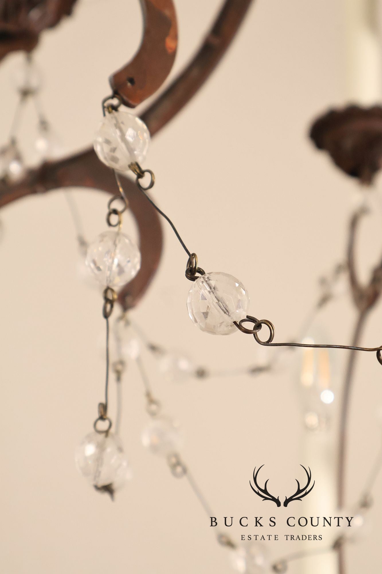 Niermann Weeks Avignon Iron Chandelier