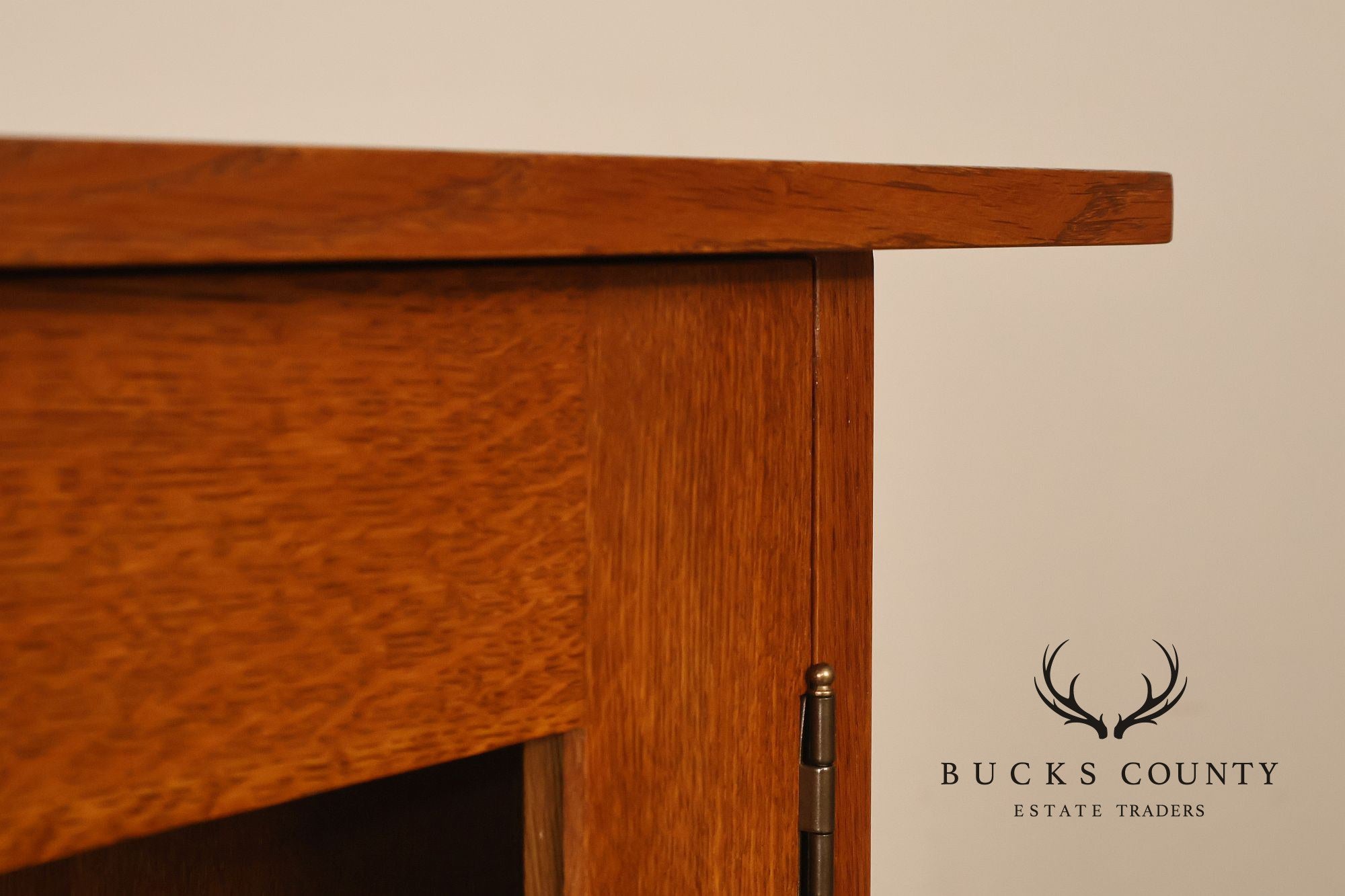 Stickley Harvey Ellis Mission Oak Inlay Bookcase