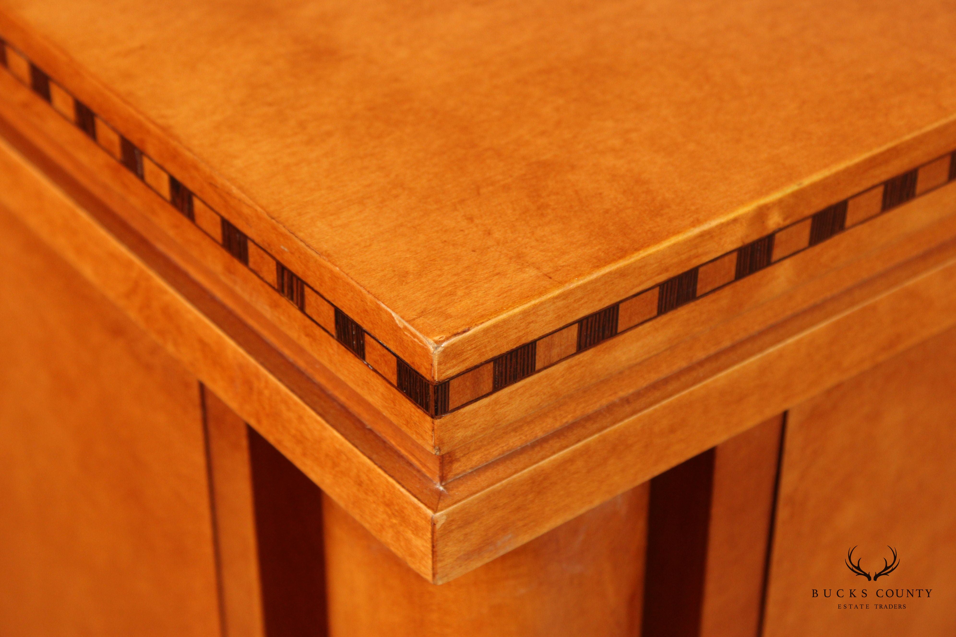 Hickory White Genesis Collection Biedermeier Style Triple Dresser