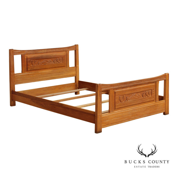 Brandt Ranch Oak Vintage Full Size Bed