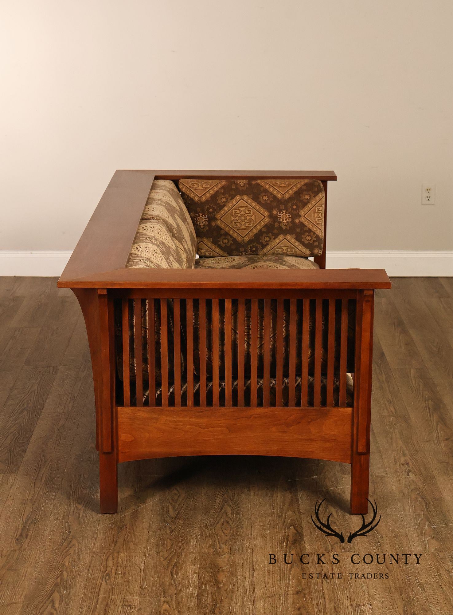 Stickley Mission Collection Cherry Prairie Settle