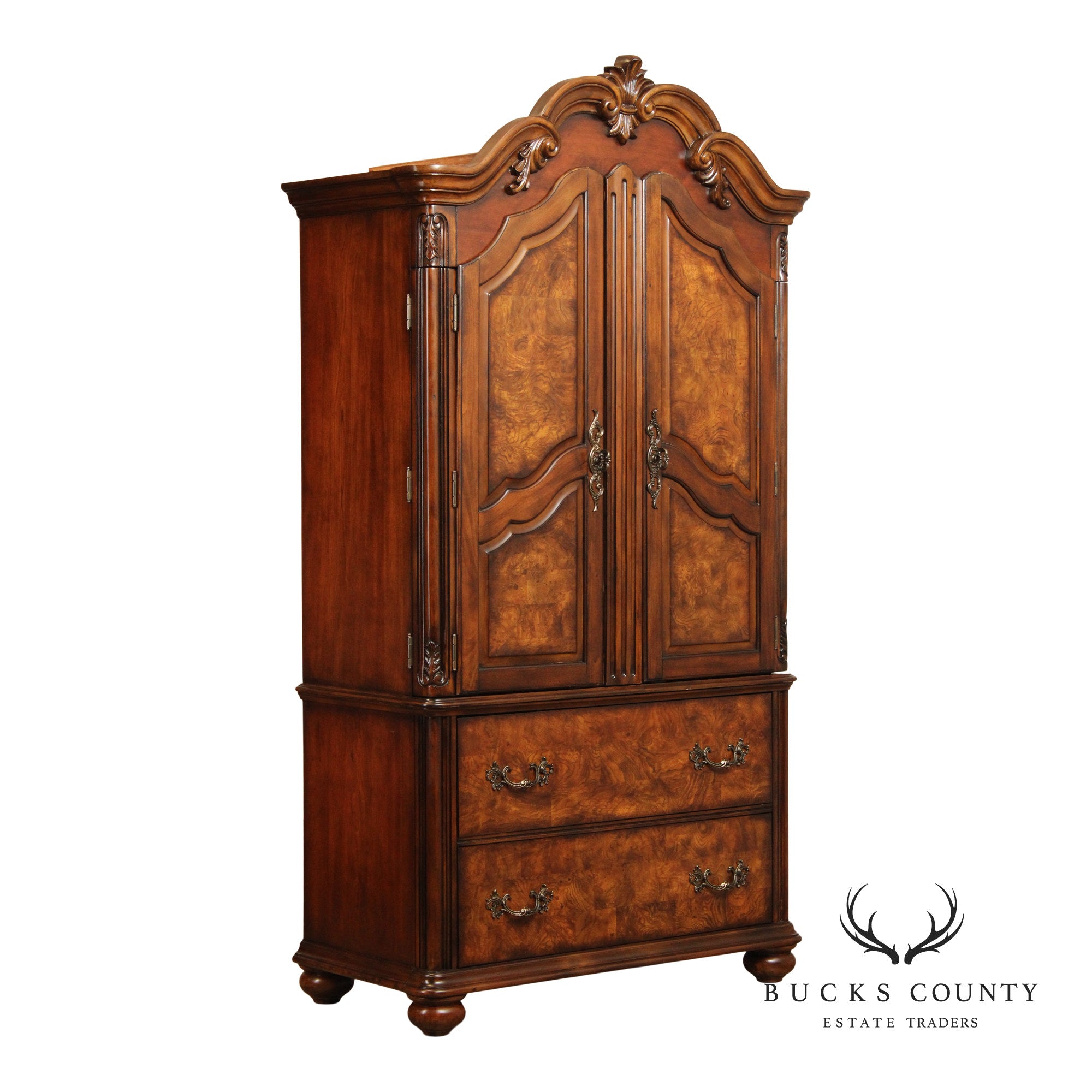 Pulaski Furniture 'Ashton Park' Burlwood Armoire