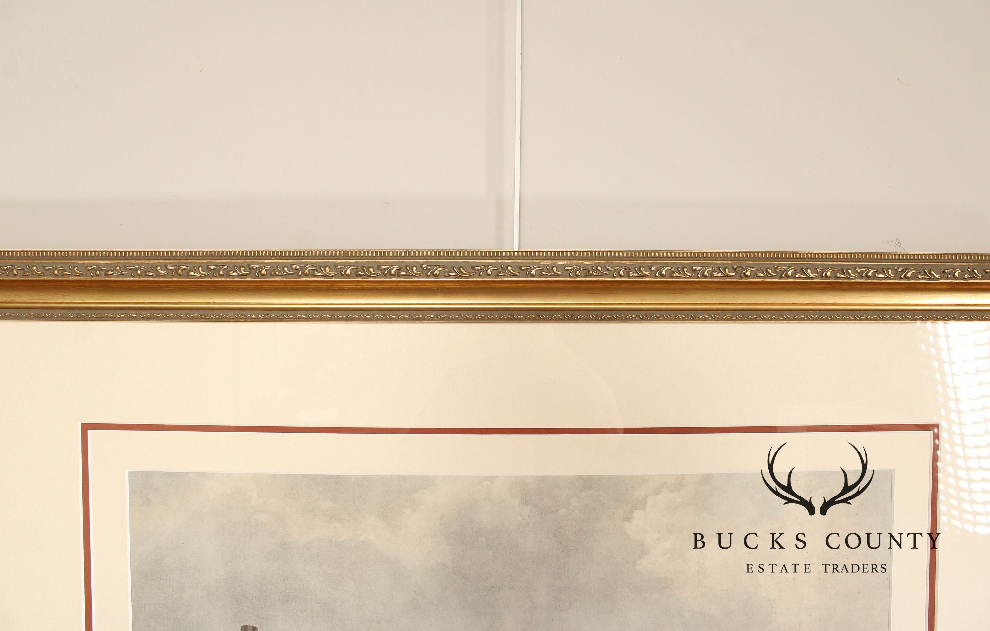 Richard Woodman Framed Engraving, 'The Earl of Derby's Stag Hounds'