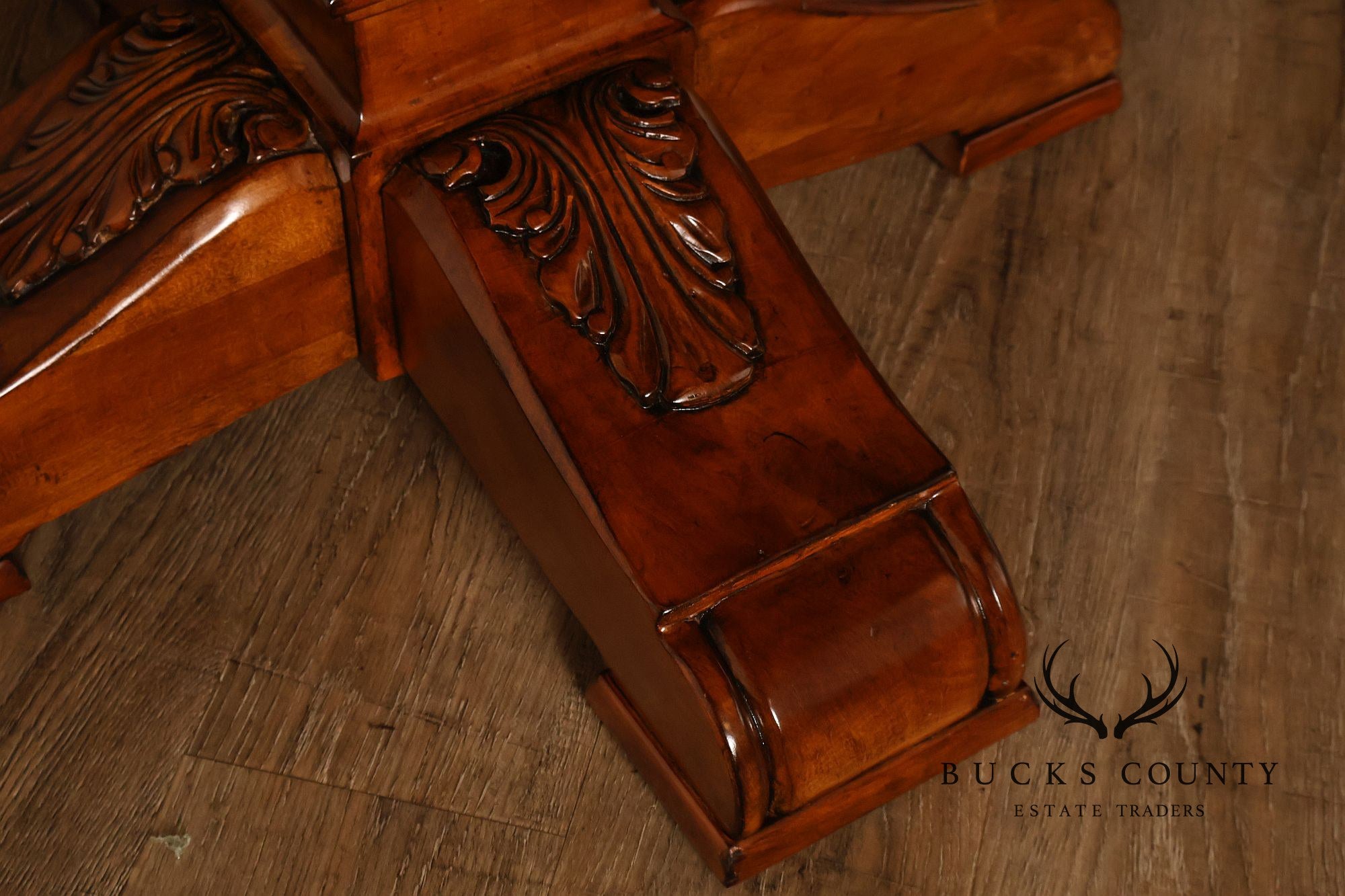 Ethan Allen 'Tuscany' Double Pedestal Dining Table