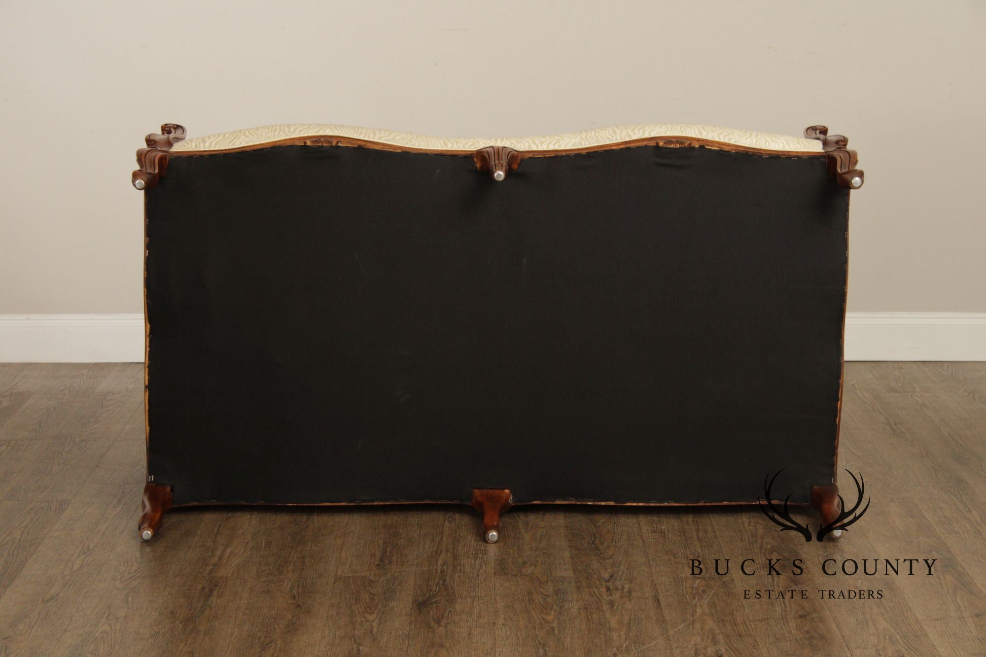 French Louis XV Style Carved Loveseat