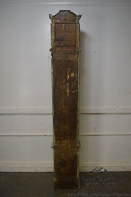 18th Century French Louis XV Period Hand Painted Long Case Clock