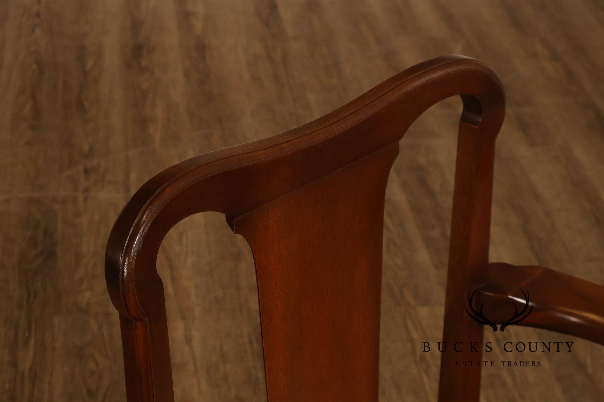 Kittinger Colonial Williamsburg Adaptation Set Of Eight Mahogany Dining Chairs