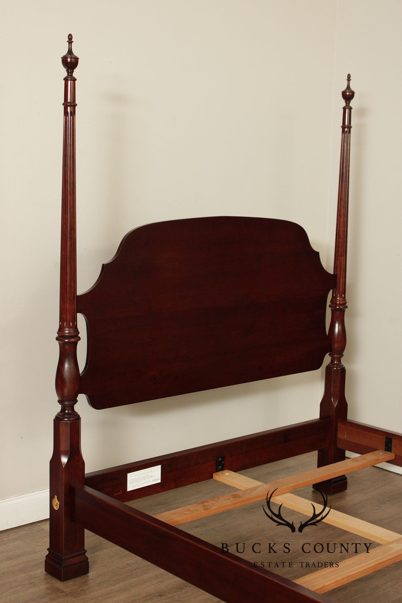 Stickley Cherry Queen Poster Bed