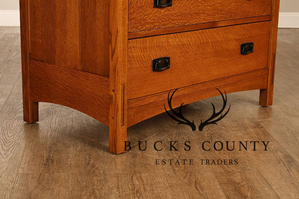 Stickley Mission Collection Oak Door Chest