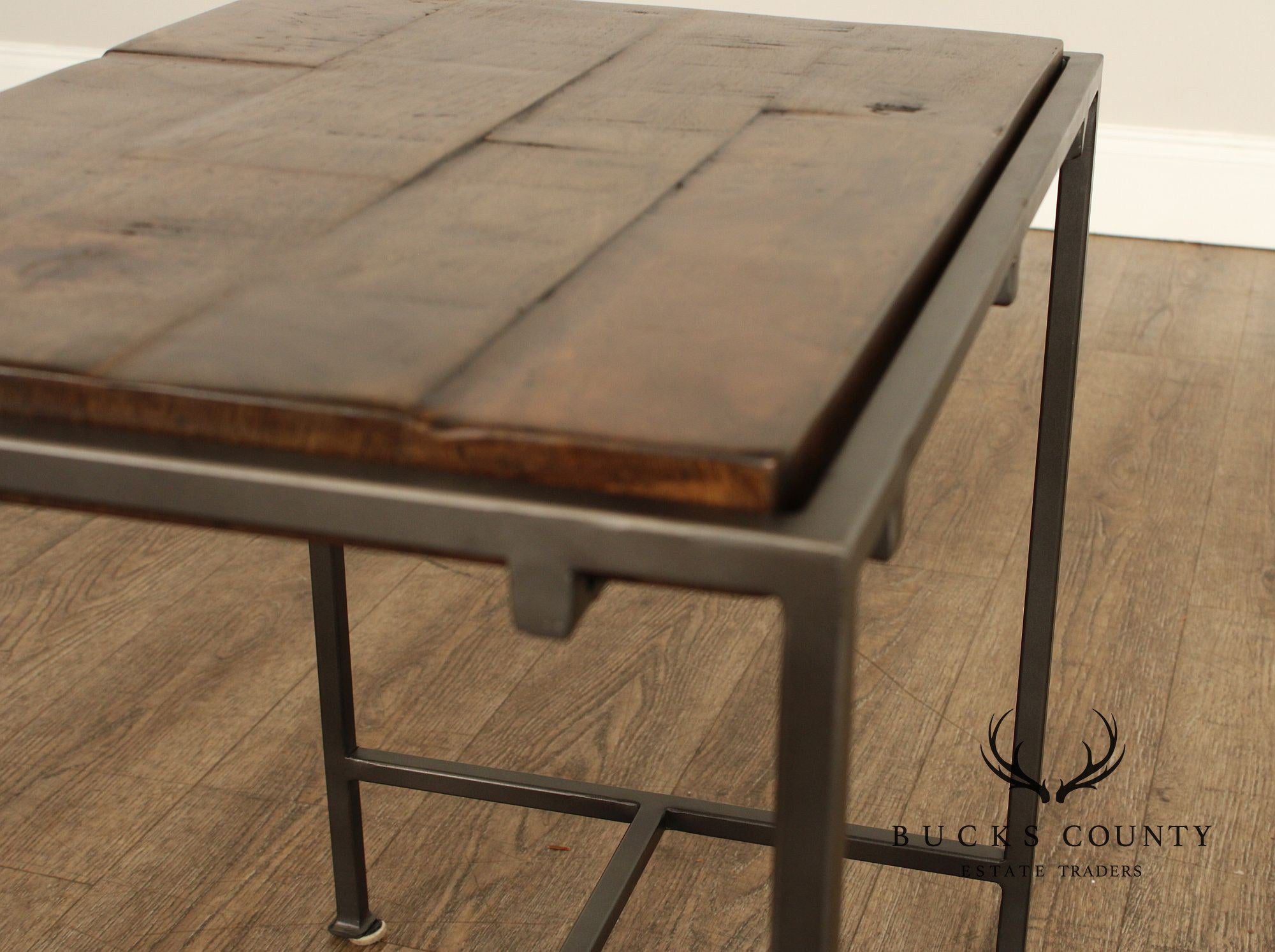 Industrial Style 'Simien' Iron End Table