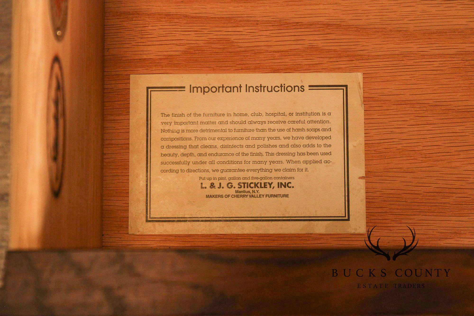 Stickley Mission Collection Oak Single Door Media Cabinet