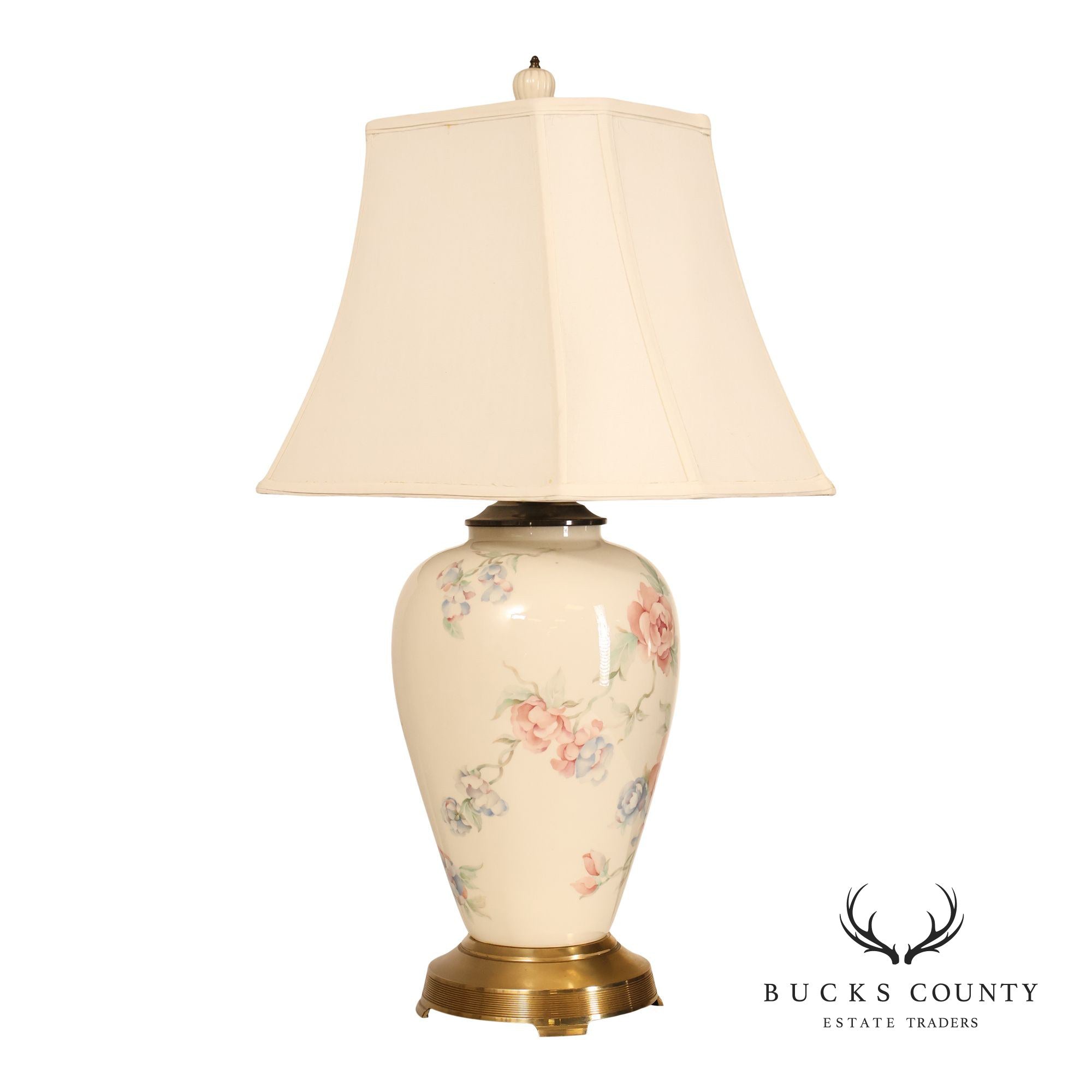 Vintage Lenox Porcelain Urn Table Lamp