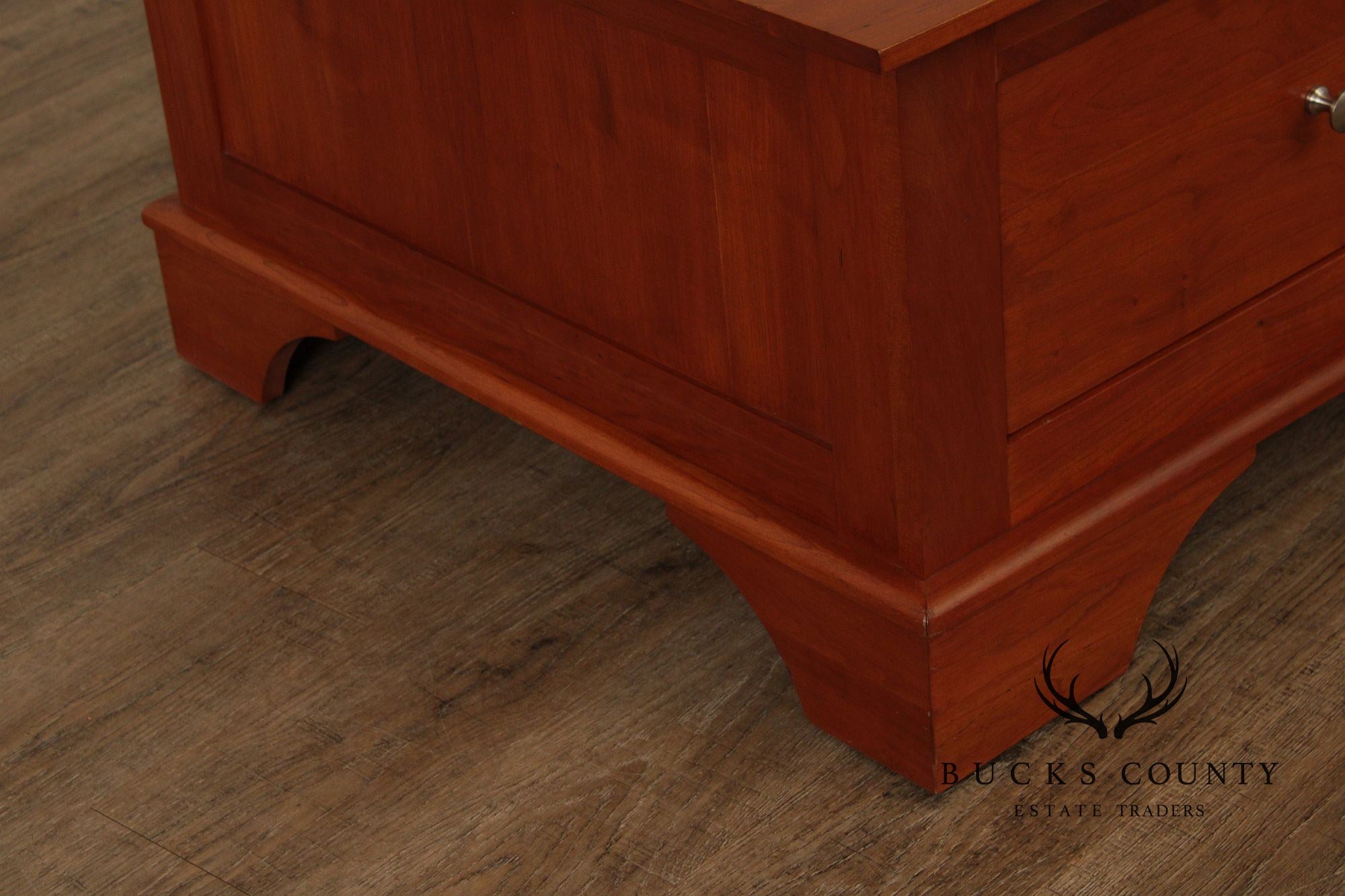 Nichols and Stone Cherry Storage Coffee Table