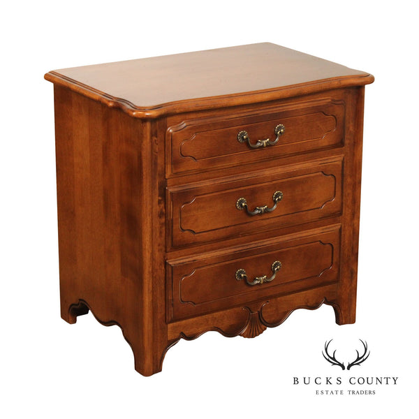 Ethan Allen Country French Style Nightstand Chest Of Drawers
