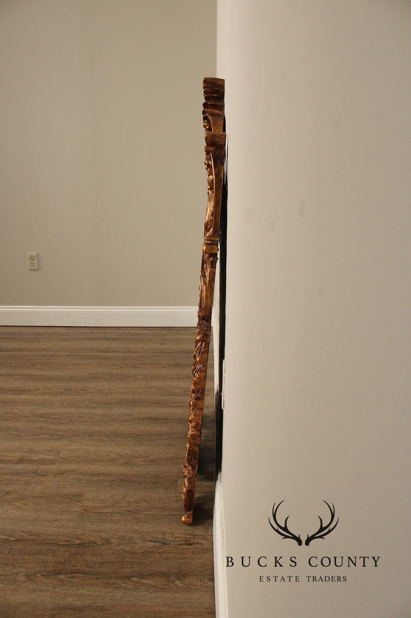 John Richard Rococo Style Gilt Carved Frame Wall Mirror