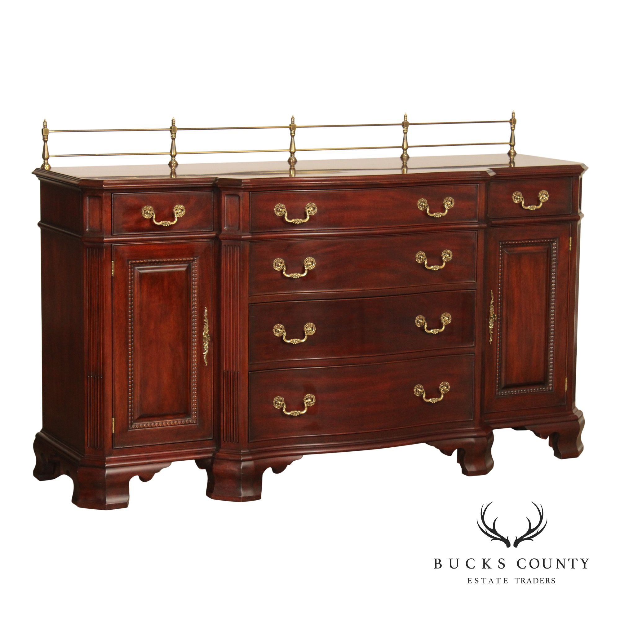 Henkel Harris Georgian Style Mahogany Sideboard