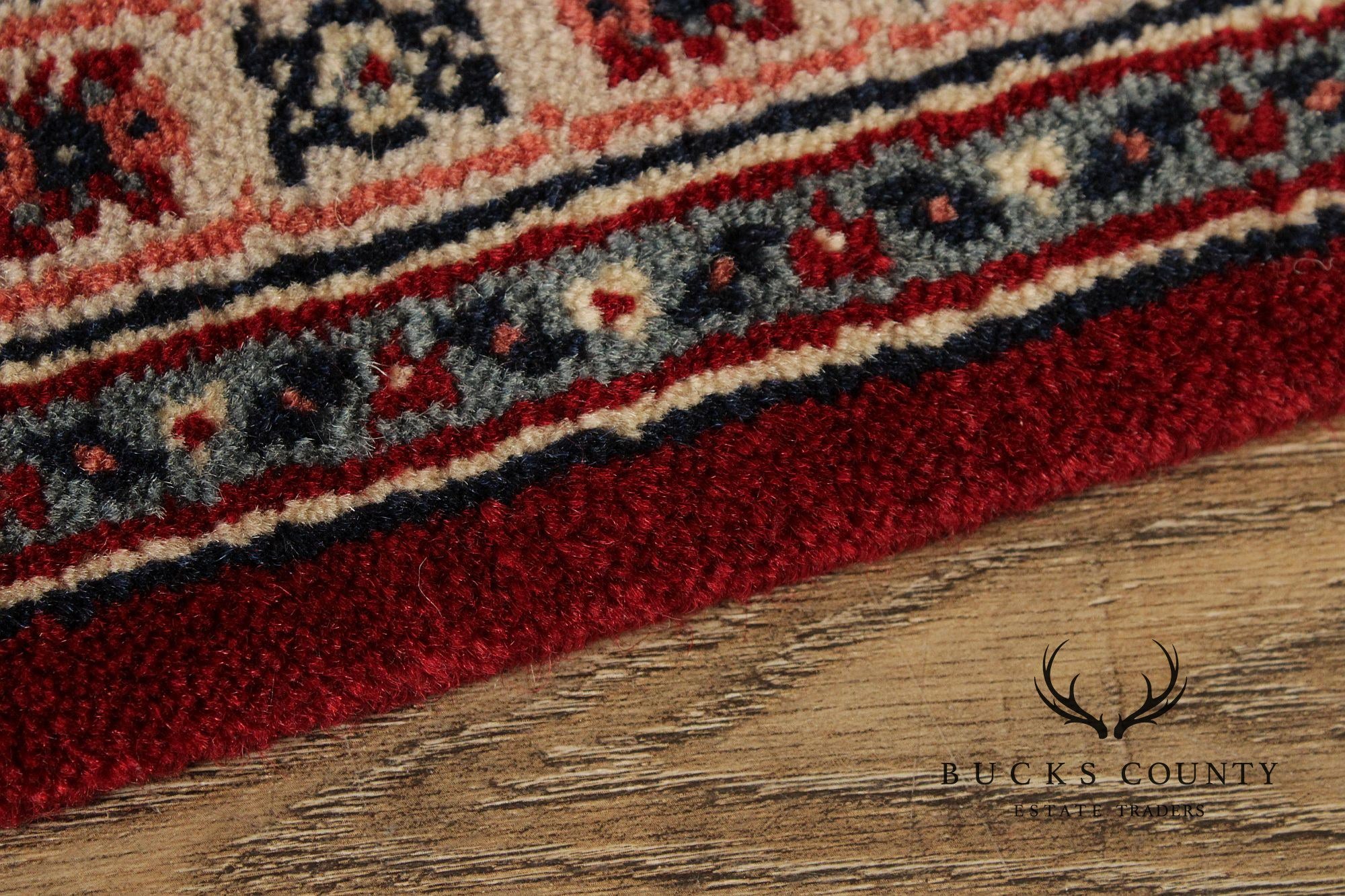 Romanian Bucharest Hand-Knotted Area Rug – 11'11" x 9'0"