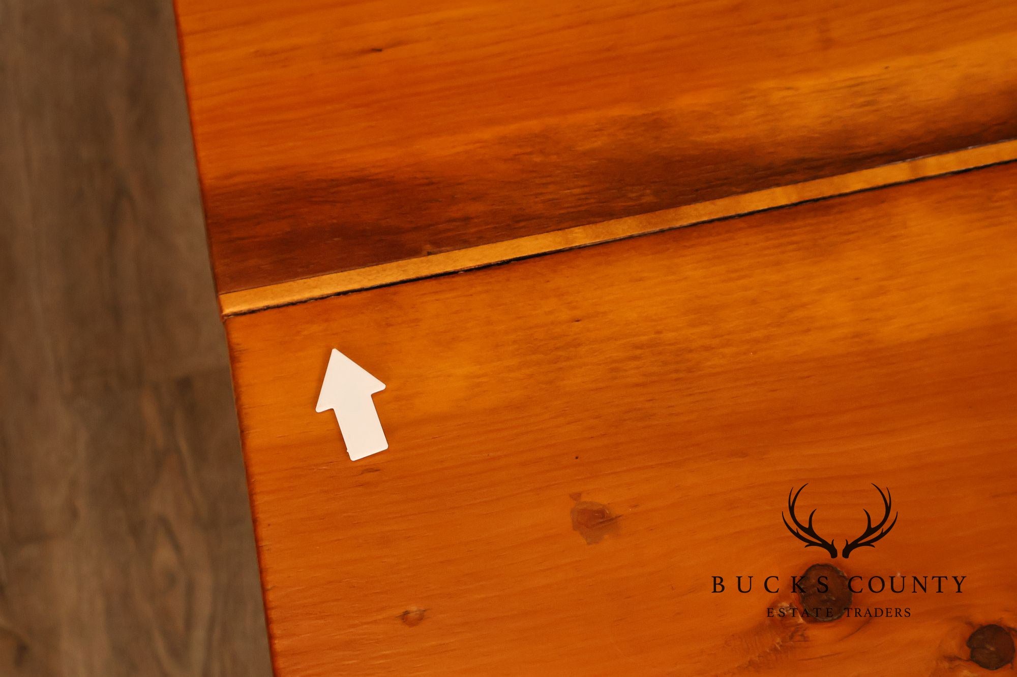 Antique Continental Pine Octagonal Rent Table