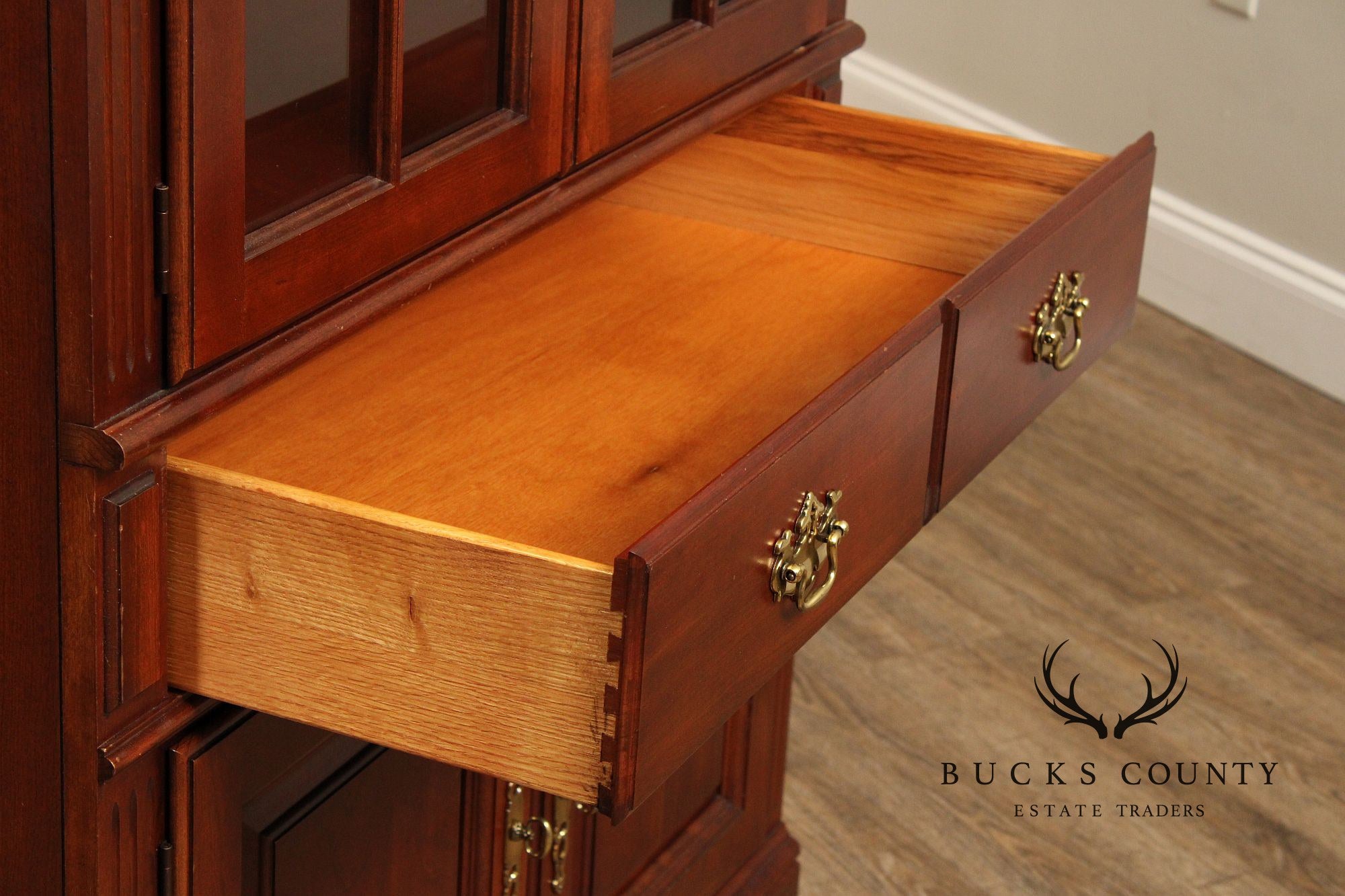 Pennsylvania House Traditional Cherry Bookcase Display Cabinet