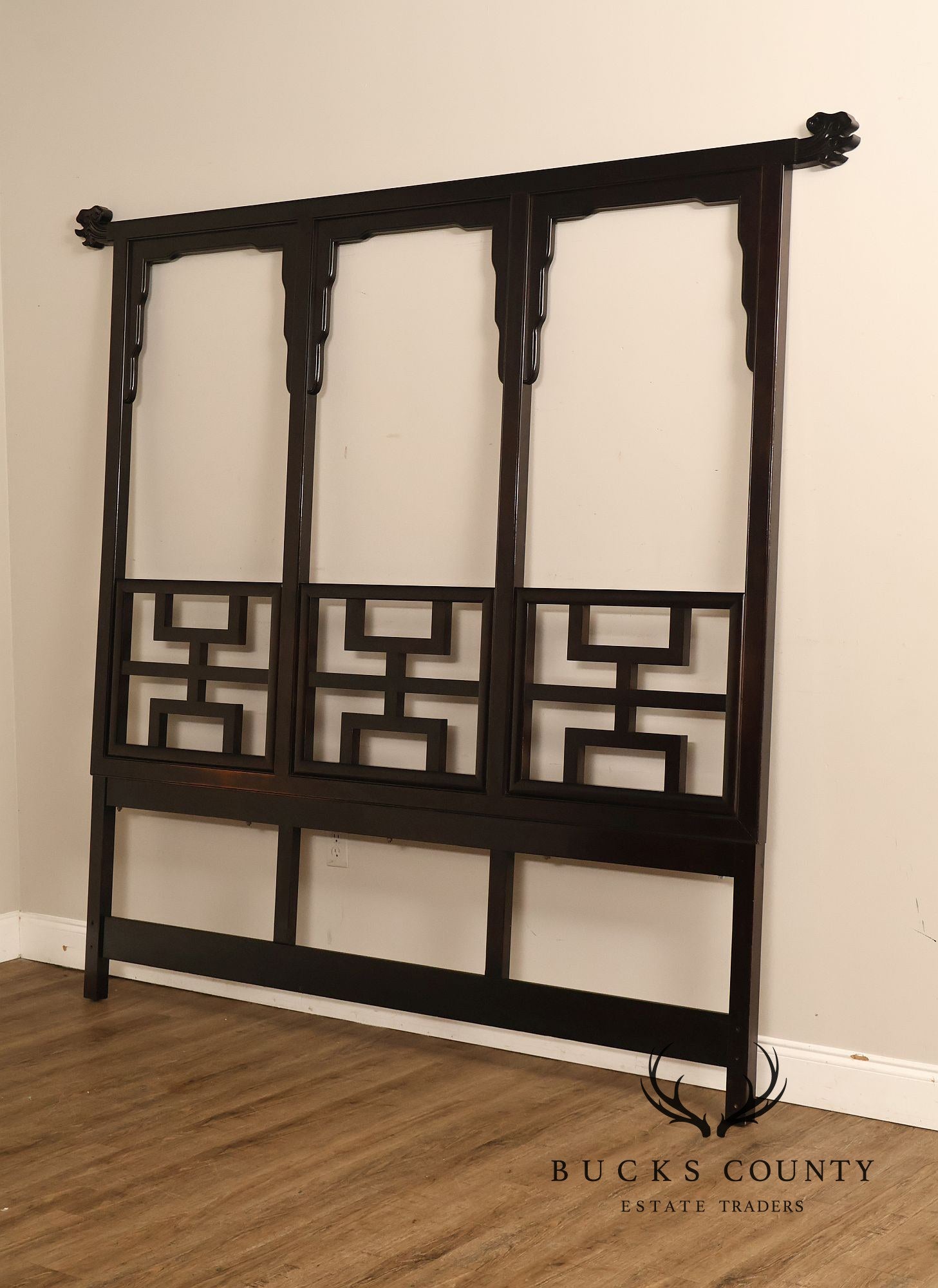 Century Furniture 'Chin Hua' Asian Style King Size Headboard