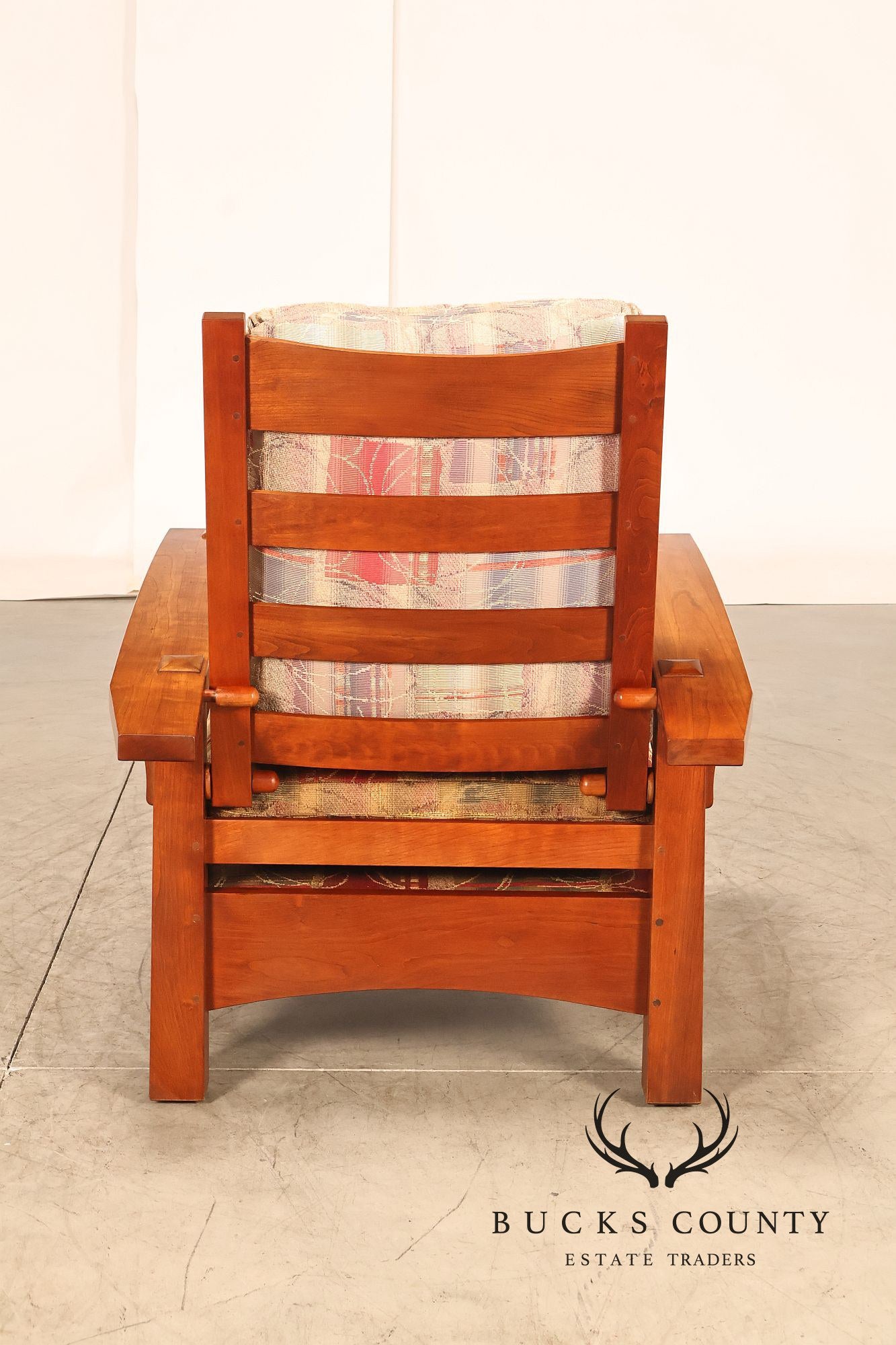 Stickley Mission Collection Cherry "Gus" Morris Chair