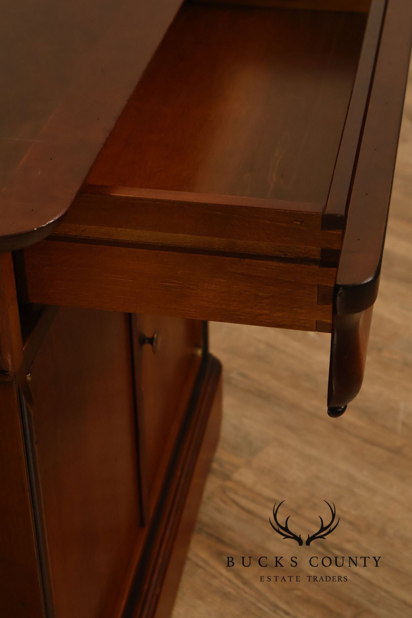 Grange French Louis Philippe Style Cherry Two Door Cabinet Nightstand