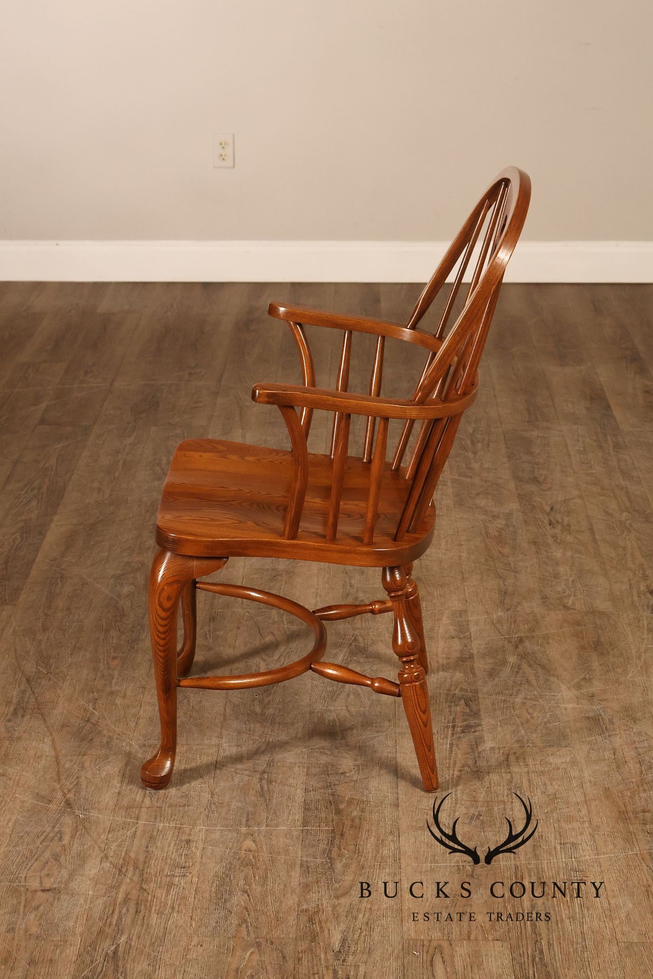 Nichols & Stone Set Of Four Windsor Dining Chairs