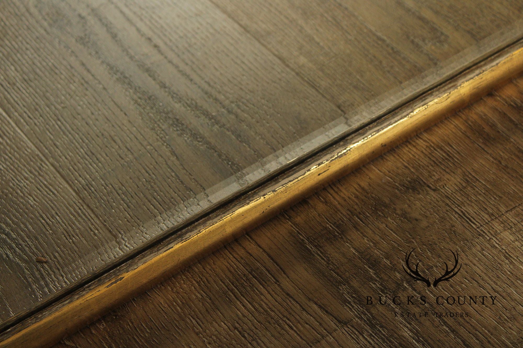 Queen Anne Style Gilt Frame Looking Glass Wall Mirror