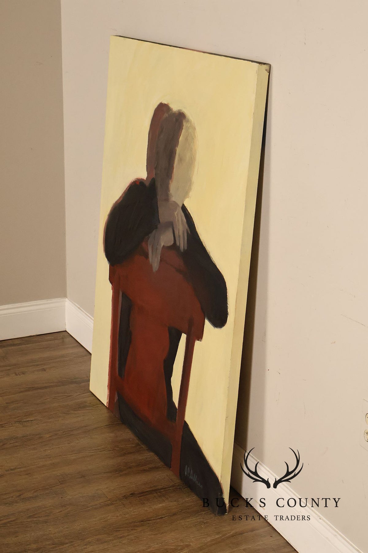 Anne Cooper Dobbins Oil Painting, Chair and The Shadow