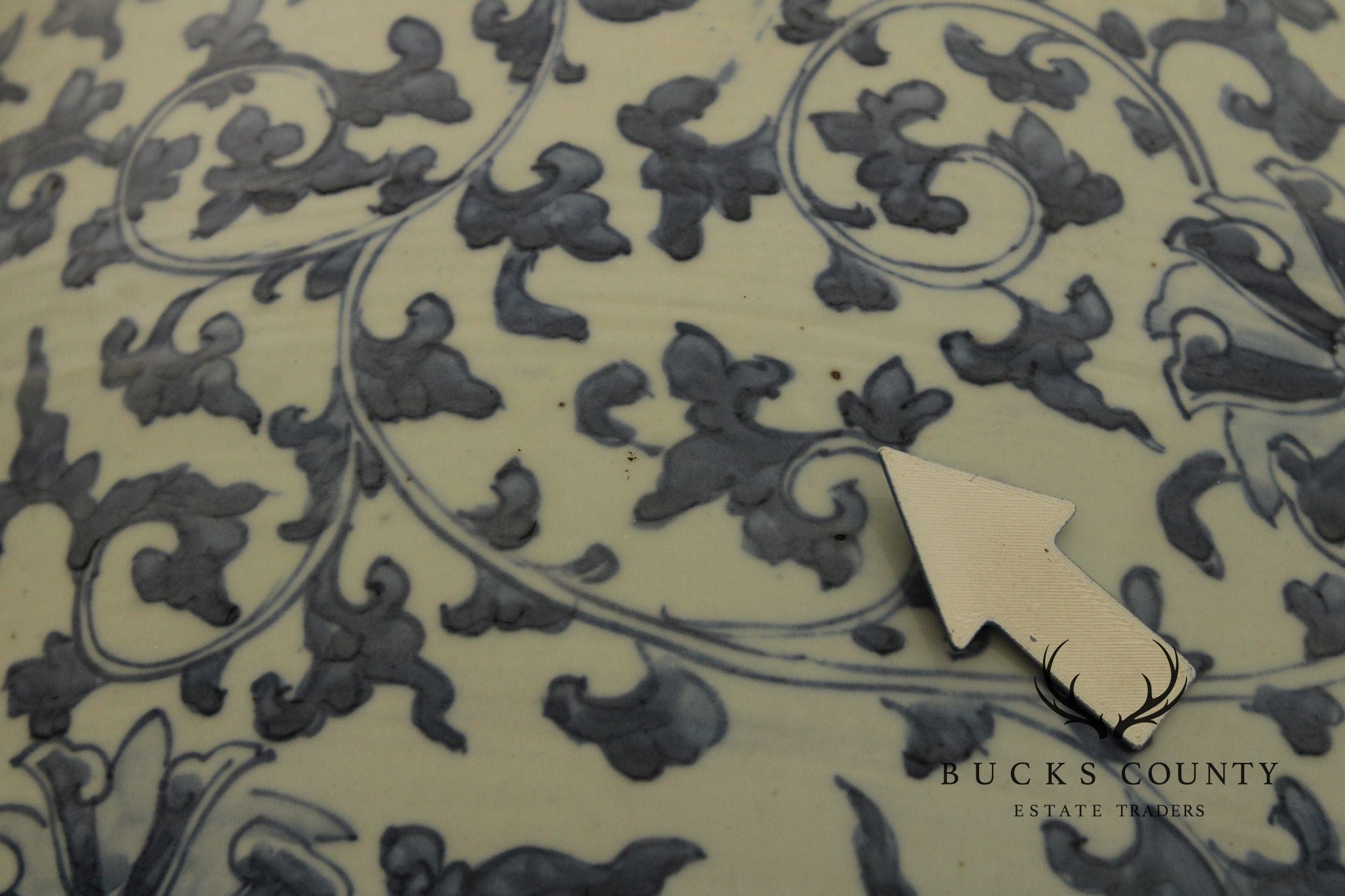 Chinese Blue and White Porcelain Garden Seat